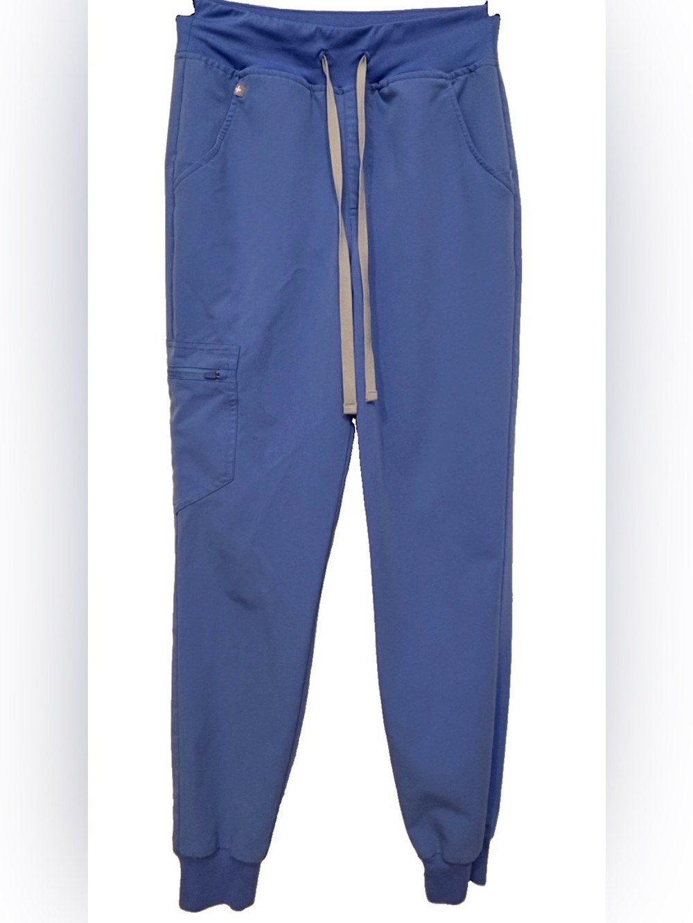 FIGS Zamora Jogger Scrub Pants Ceil Blue XS